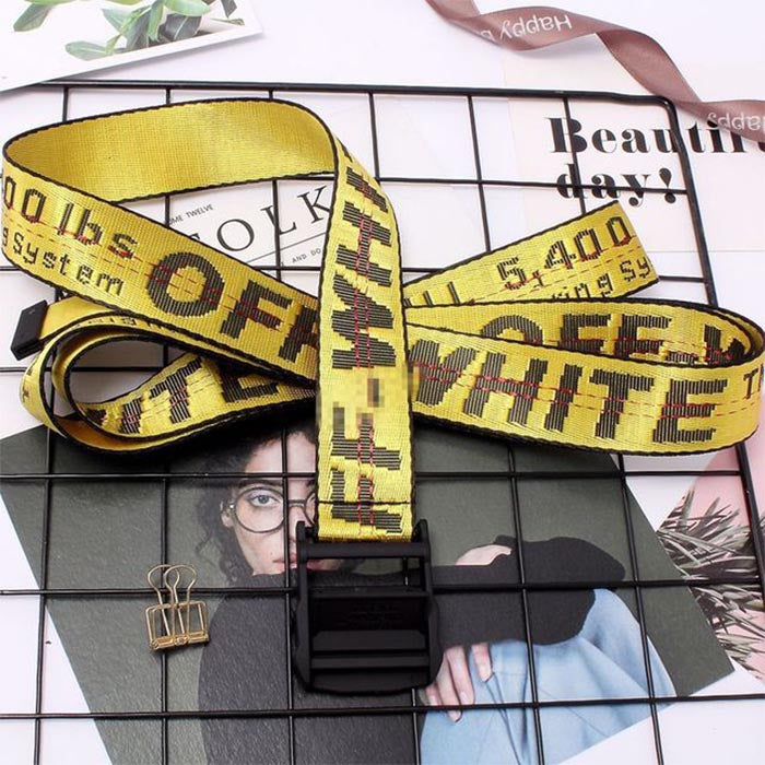 OFF WHITE Woven BELT