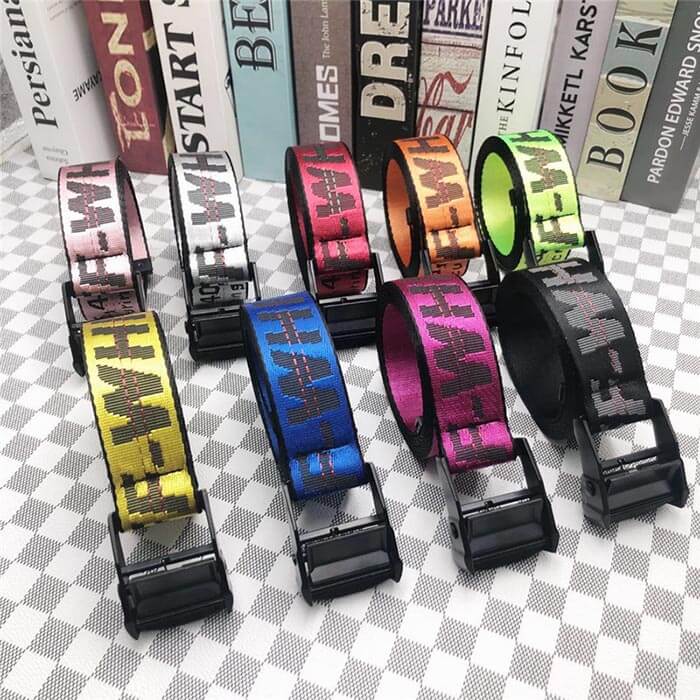 OFF WHITE Woven BELT