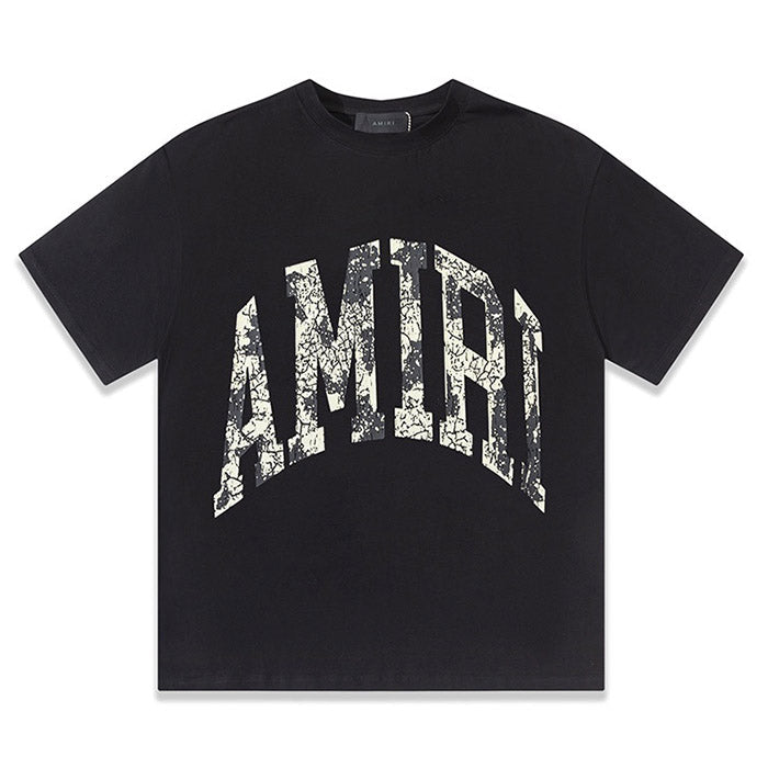 AMIRI Logo-Embroidered Wool-Blend T-shirt