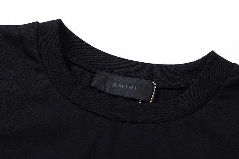 AMIRI Logo-Embroidered Wool-Blend T-shirt