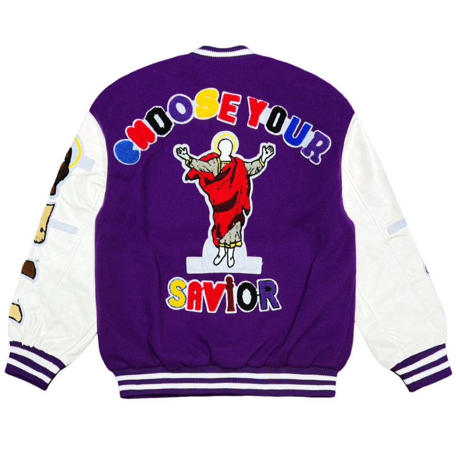 Saint Michael Baseball Jacket