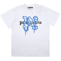 Palm Angels logo-print cotton T-shirts