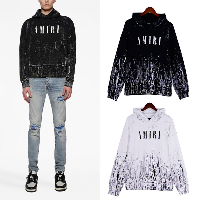AMIRI Logo-Print Cotton-Jersey Hoodies