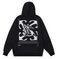 Off White Logo Drawstring Hoodie