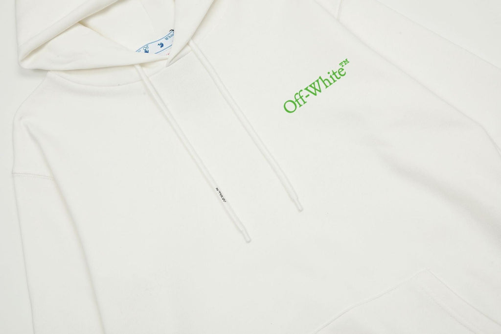 Off White Gradient Arrow Slim Hoodies