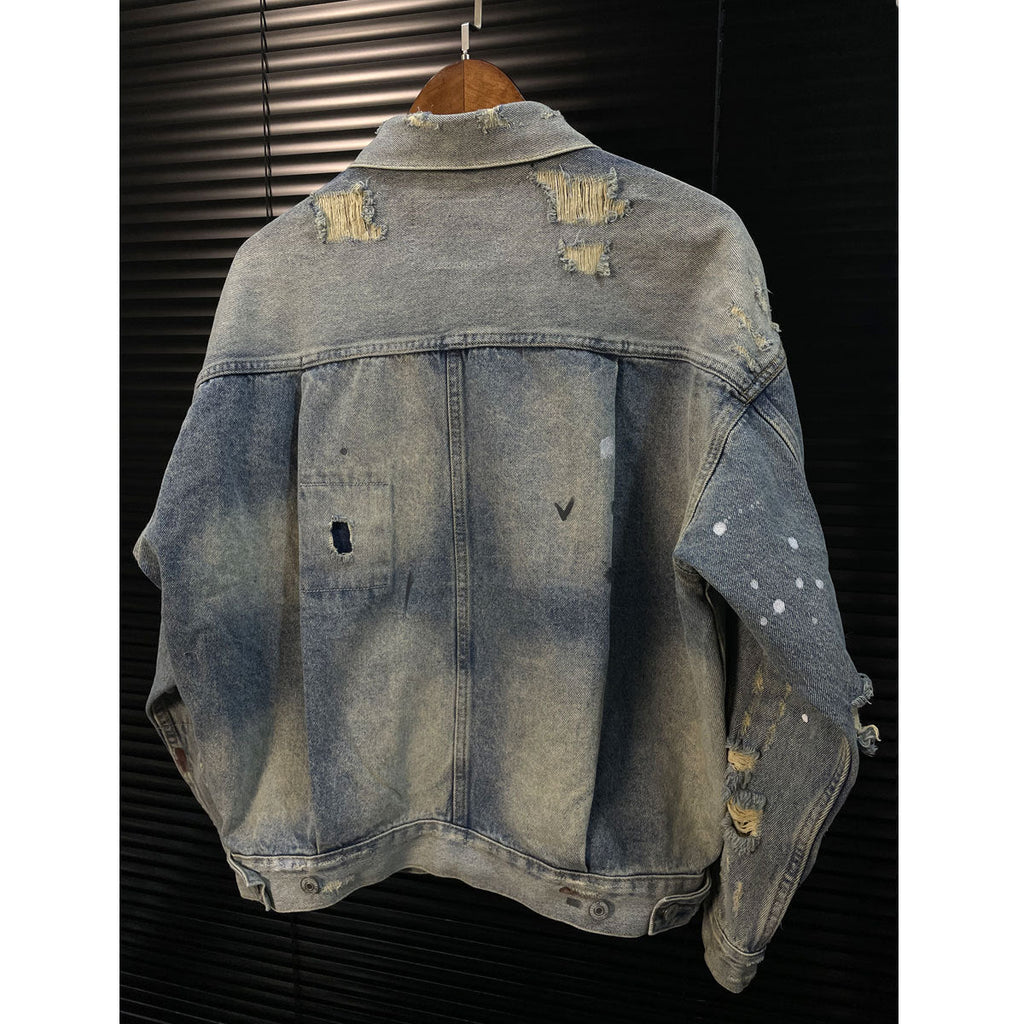 SAINT MICHAEL  Flap Pockets Denim Jacket