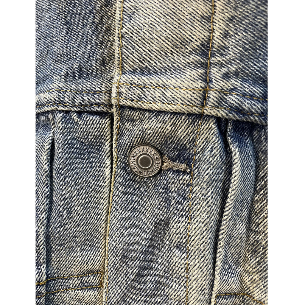 SAINT MICHAEL  Flap Pockets Denim Jacket