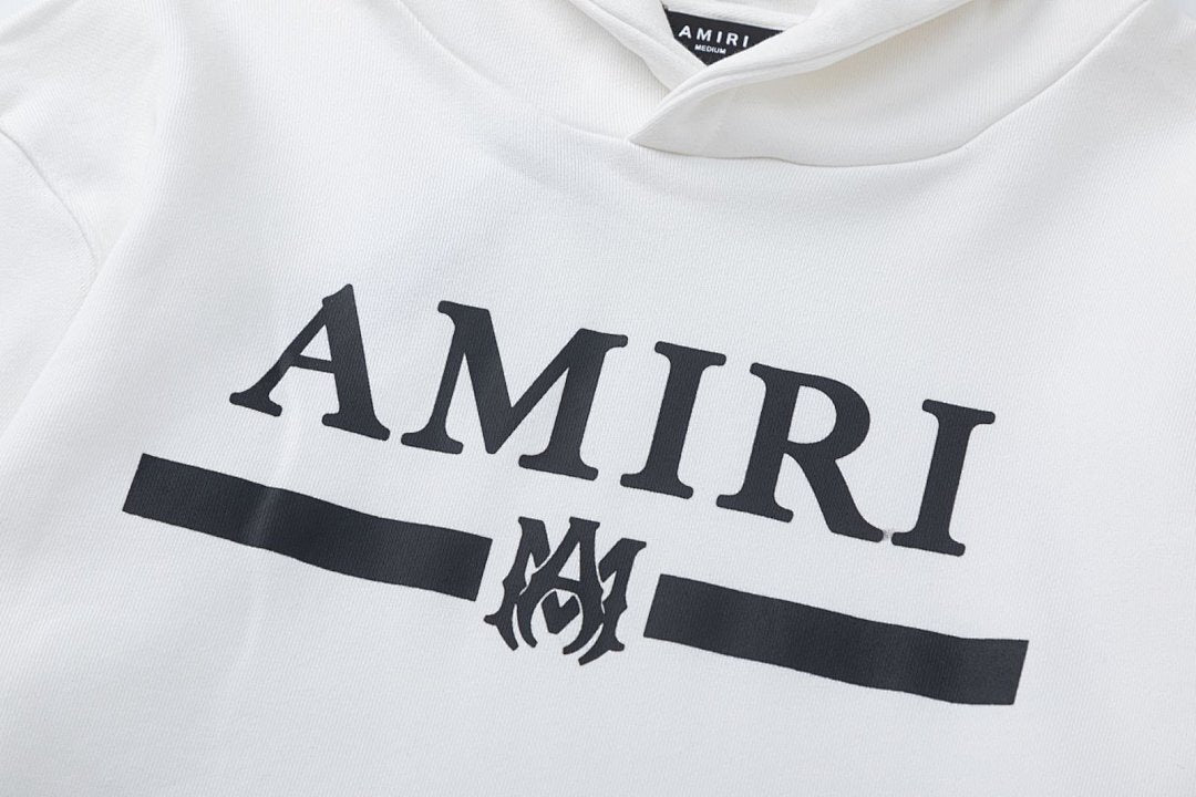 AMIRI Browns Fashion Logo Applique Hoodie