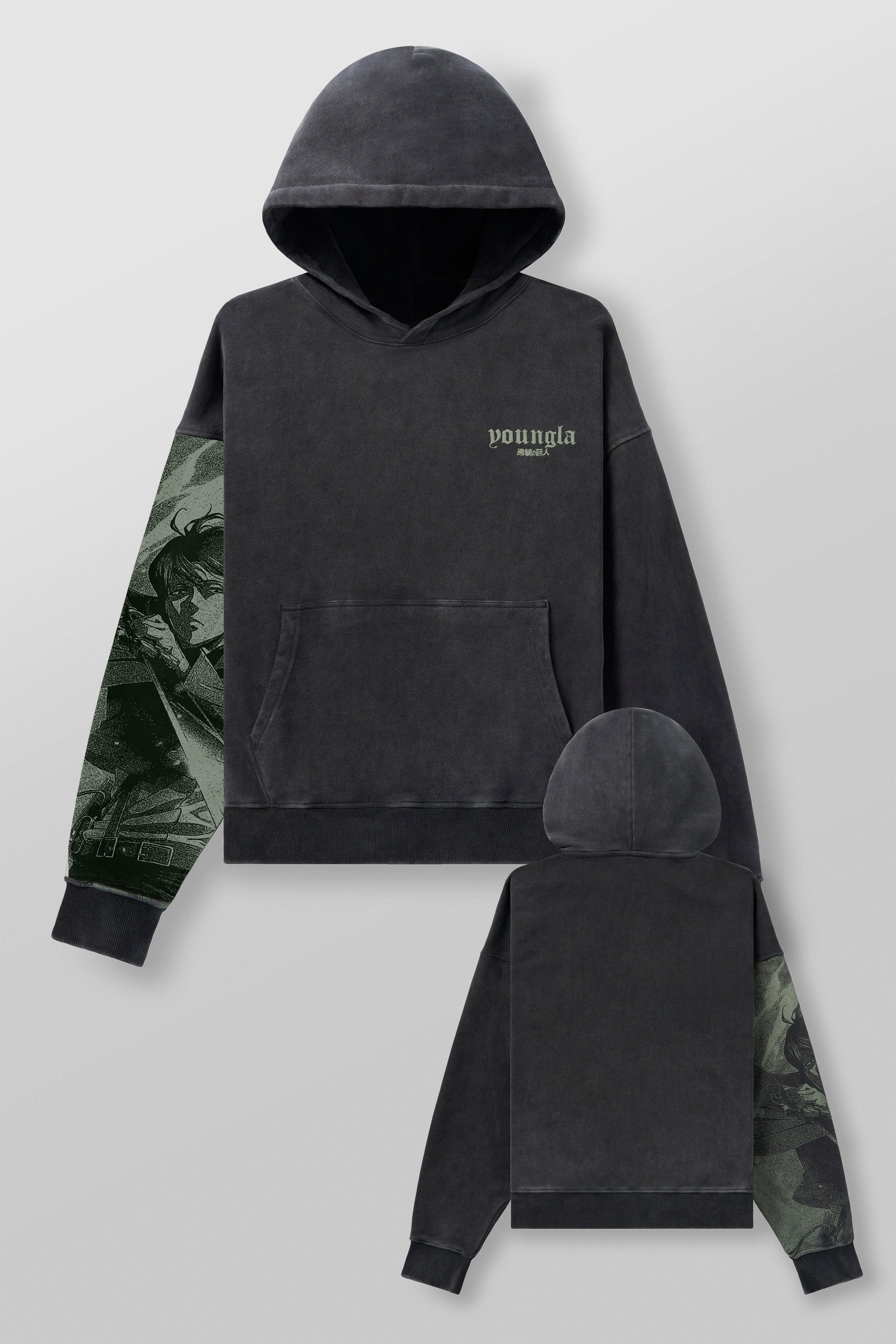 5129 - AOT?  x YLA Pullover Hoodies