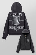 5138 - AOT?  x YLA Zip-Up Hoodies
