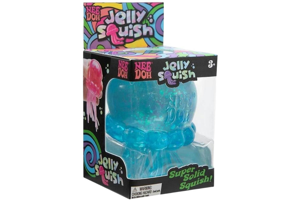 NeeDoh JellySquish Squishy Toy - Blue
