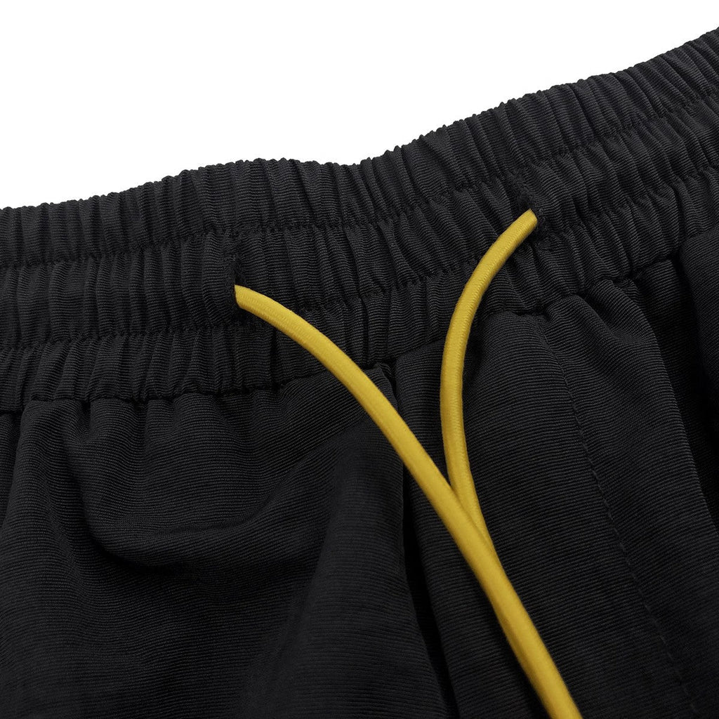 RHUDE 3M Reflective Letters Mesh Drawstring Shorts